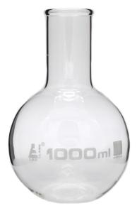 Eisco Labs 1000ml Wide Neck Boiling Flask