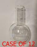 12-Pack 100 ML Flat Bottom Boiling Flasks