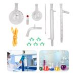 13-Piece Glassware Lab Distillation Kit 500-1000ml