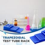 Stackable Blue Test Tube Rack for 0.2ml-50ml