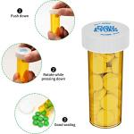 Empty Plastic Medicine Pill Bottles with Caps - 20 Pack