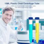 15mL Sterile Conical Centrifuge Tubes - 10 Pack