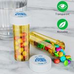 Empty Plastic Medicine Pill Bottles with Caps - 20 Pack