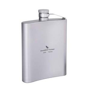 200ml Titanium Outdoor Sports Flask for Camping