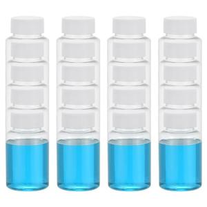 20 Pcs 100ml Wide Mouth Lab Reagent Bottles