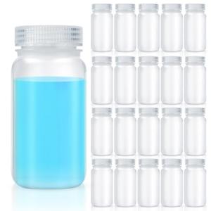 20 Pcs 2 Oz Wide Mouth Sample Bottles