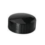 12pcs Black Phenolic Resin Screw Caps - 28mm