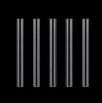 10 Pack of 4” Borosilicate Glass Blowing Tubes