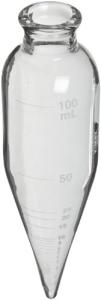 100mL Clear Glass Centrifuge Tubes, Pack of 6