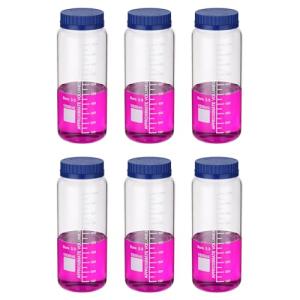 6 Pack 1000ml Borosilicate Glass Storage Bottles