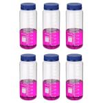 6 Pack 1000ml Borosilicate Glass Storage Bottles