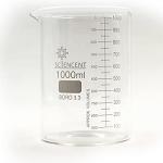 Glass Beaker Set - 6 Borosilicate Sizes
