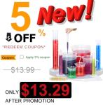 Moveland Plastic Graduated Cylinder and Beaker Set