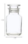 250ml Wide Mouth Lab Glass Reagent Bottle