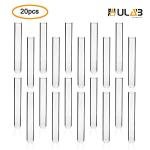 20ml Borosilicate Glass Test Tubes, Pack of 20