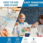 Moveland Plastic Graduated Cylinder and Beaker Set