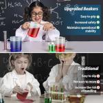 Moveland Plastic Graduated Cylinder and Beaker Set