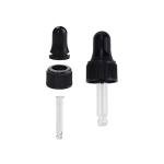 Amber 5ml Dropper Bottles - 100 Pcs Set