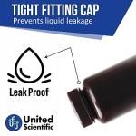 HDPE Amber Reagent Bottles – 12 Pack, 500ml