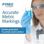 PYREX 600mL Borosilicate Glass Measuring Beaker