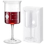 Singhoow 8.5 oz Laboratory Beaker Wine Glasses