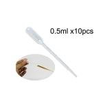 100PCS Clear 1ml Glass Sample Vials & Pipettes