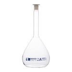 EISCO 5000ml Class A Volumetric Flask with Stopper