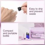 Blue 5ml Dropper Bottles with Tapered Glass - 20 Pack