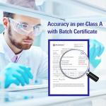 50 ML Volumetric Flask Set with Stopper - 2 PCS