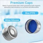 100 Pack 10ml Screw Top Headspace Vials