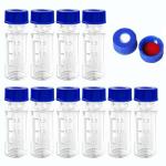 100 Pack 2mL HPLC Autosampler Vials with Caps