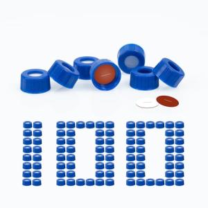 Blue Cap HPLC Screw Thread Vial 2 ml - 100 pcs