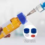 Blue Cap HPLC Screw Thread Vial 2 ml - 100 pcs