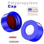 Blue Screw-Thread Caps for Autosampler Vials