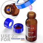 Blue Screw-Thread Caps for Autosampler Vials