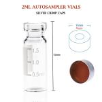 PEKYBIO 2 ML Clear Autosampler Vials with Seals