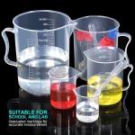 Teenitor Plastic Graduated Cylinders and Beakers Set