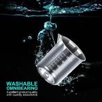 Teenitor Plastic Graduated Cylinders and Beakers Set