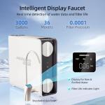 MIZUDO 800GPD Tankless Reverse Osmosis Filter System