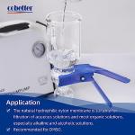 100 Pack Nylon Disc Membrane Filters 47mm 0.22µm