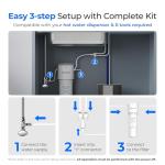 Under Sink Water Filter for Hot & Cold Water