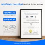 Under Sink Water Filter for Hot & Cold Water