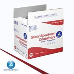 Dynarex Non-Sterile Stool Specimen Containers, 100 Pack