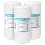 5 Micron 10"x4.5" String Wound Water Filter - 3 Pack