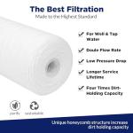 5 Micron 10"x4.5" String Wound Water Filter - 3 Pack