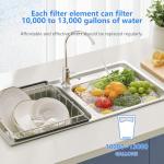 5 Micron Whole House Water Filter Cartridge - 6 Pack