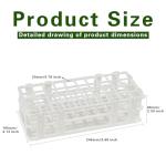 Plastic Test Tube Rack with 40 Holes