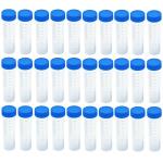 Eowpower 30-Pack 50ml Plastic Test Tubes