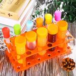 12-Pack Jumbo Test Tubes with Stand Set