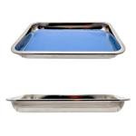 Stainless Steel Dissecting Pan with Plastisol Pad